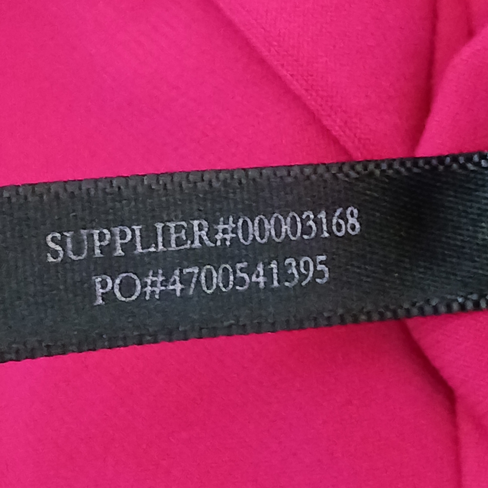 LAUREN RALPH LAUREN Dark Pink Cold-Shoulder Flare Sleeve Women's Size 2 - Picture 10 of 12